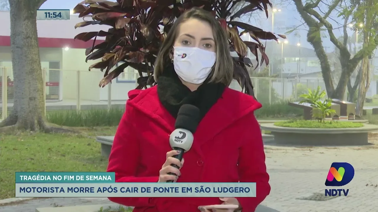 Idoso de 67 anos morre afogado após cair com veículo de ponto em São Ludgero