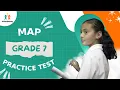 NWEA MAP 7th Grade Practice Questions in Math Reading Language Science