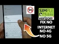 Fix no internet APN Settings for Simple Mobile Verizon