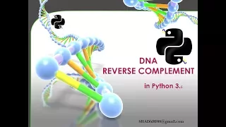 How to make a reverse complement DNA sequence in python 3 5
