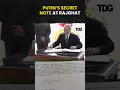 Lagu #watch | Putin Signs Visitors’ Book at Rajghat After Paying Tribute to Gandhi | #shorts #viralshorts