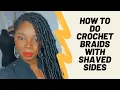 Crochet Braids with Shaved Sides