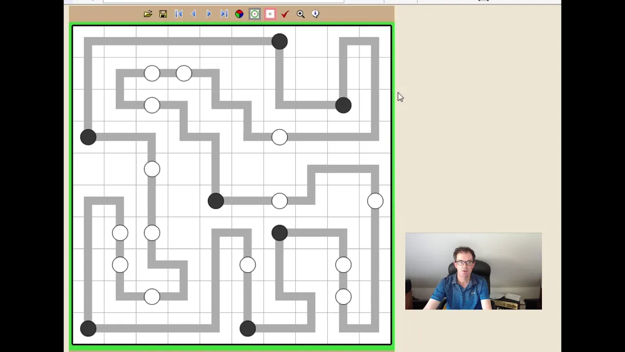 Advanced Masyu Puzzle - Viewer Request
