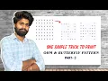 Master Patterns using Python Day - 3 CodingFataka Ohm Butterfly patterns