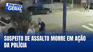 Homem suspeito de assalto morre após reagir à polícia em SC
