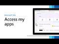 How to access my Microsoft 365 apps