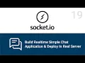 Create a simple chat app Socket IO Tutorial Bangla Part 19