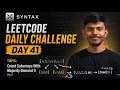 LeetCode Daily Challenge 3739 Count Subarrays With Majority Element II TENZOR