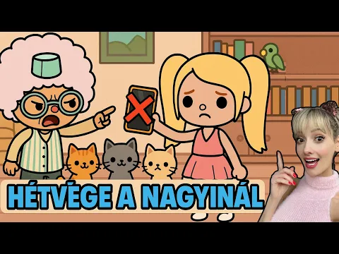 Video Thumbnail: Hétvége a nagyinál!👵🏻😍 TocaBoca kalandok!