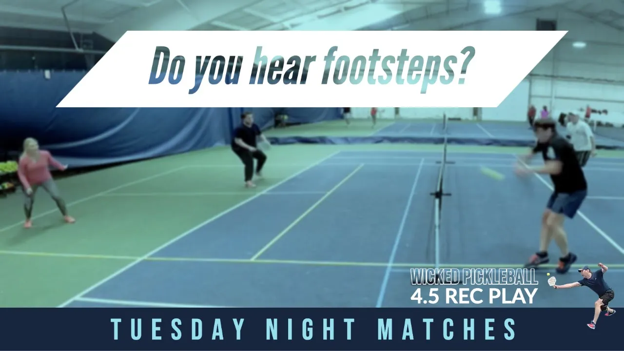Three guys, a girl and a pickleball place