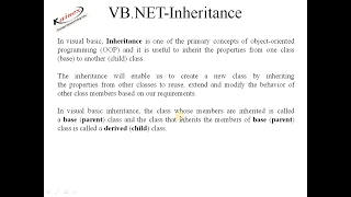 VB net - Inheritance