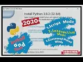 Install python Run Script Mode Interactive Mode cmd Mode