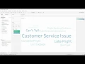 Tableau Tutorial - Create a Word Cloud
