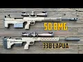 50 BMG vs 338 Lapua Magnum Not Even Close