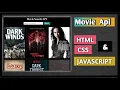 Movie API Using Javascript Simple Javascript Project
