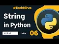 What is String in Python and How to Concatenate Two String Variables