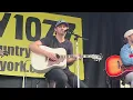 Drew Baldridge - Rebel acoustic Froggy 107.7 guitar pull 7/22/2024 York State Fair PA 7/16