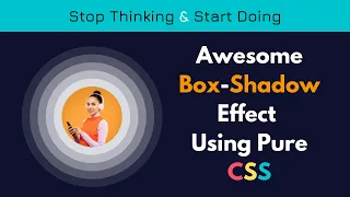 CSS Box-Shadow Awesome box-shadow style on Hover-Image