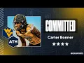 WATCH 4-star ATH Carter Bonner Commits to West Virginia No 18 Overall ATH