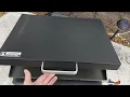 22 Blackstone Griddle with Hard Cover Carry Bag Attach lid