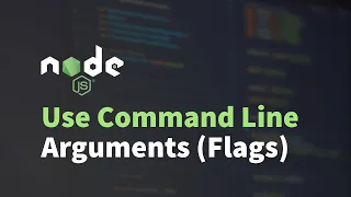 How to Use Command Line Arguments Flags in NodeJS