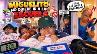 NO QUIERO IR A LA ESCUELA 😡 ¡ASÍ QUE HICE ESTO! 😳📚