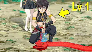 واد مصاب بيموت وبيتنقل لعالم تاني وبيكون عندو قوة ملك الخراب والكل بيخاف منو ملخص انمي جديد 