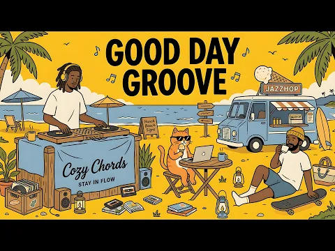 [Cozy Chords] Automatic Work Rhythm 😎 | Today's Focus Beat ☕️ JAZZHOP · CHILLHOP | Cafe · Work · BGM