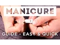 MANicure At Home - How To Take Care Of Your Nails Hands Cuticles Like A Well-Groomed Gentleman
