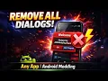 How To Remove Any Dialogs or Popups From Any APK Smali Editing 2026