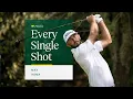 Max Homa Second Round Every Single Shot The Masters
