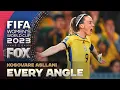 Sweden s Kosovare Asllani s STUNNING goal vs Australia in the Third Place Match Every Angle