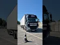 A demo for our pupil on how to conduct the 3a off road HGV Class 1 C E reverse exercise