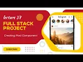 Instagram Clone Tutorial Creating Post Component React Firebase Lecture 37