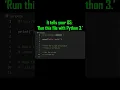 Run Python Scripts Like a Pro with Shebang