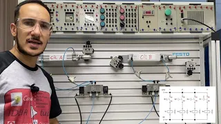 HIDRÁULICA & PNEUMÁTICA - Aula 14 - Eletropneumática A+B+A-B-