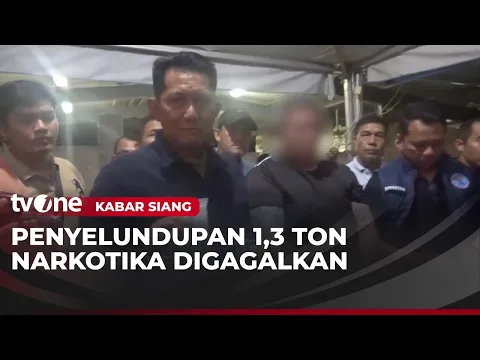 TNI AL Sergap Kapal Asing Bawa 1,3 Ton Ketamine