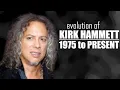 The Evolution of Kirk Hammett 1975 to present
