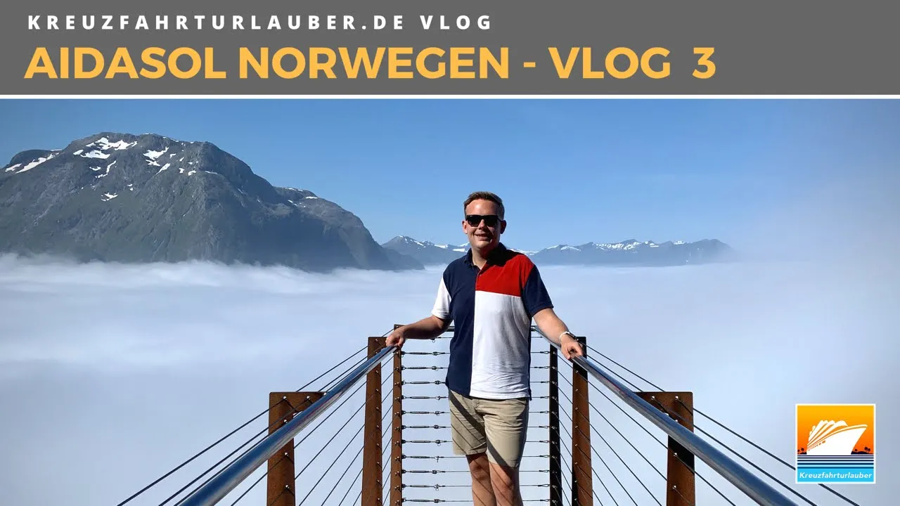#Vlog3 - Norwegische Fjorde mit AIDAsol: Åndalsnes, Molde und Trondheim
