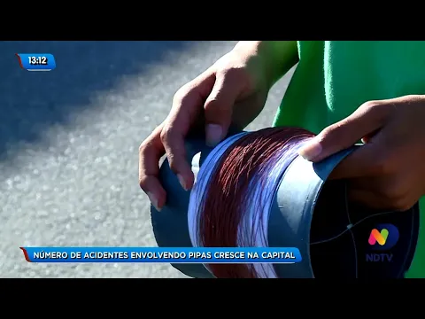 Número de acidentes envolvendo pipas cresce em Florianópolis