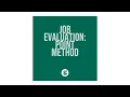 Job Evaluation Point Method