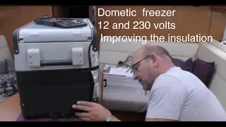 Fitting a Dometic freezer. Can we make it better? Yamaha outboard first service.