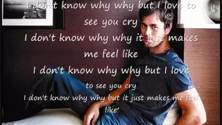 Download enrique iglesias - love to see you cry lyrics MP3