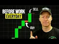Trade This Strategy Every Day Before Work (Simple)