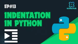 Python Indentation Tutorial Avoiding Indentation Errors