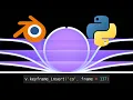 Blender Python Vertex and Control Point Keyframing for Shape Morphing