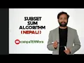 Subset Sum Algorithm Sum of Subset Problem Backtracking Method Design Algorithms