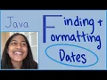 Formatting Dates in Java with SimpleDateFormat
