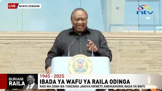 My Brother Uhuru Kenyatta S Full Tribute To Raila Odinga 