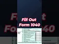 Complete Guide to FILL OUT Your 2025 Form 1040